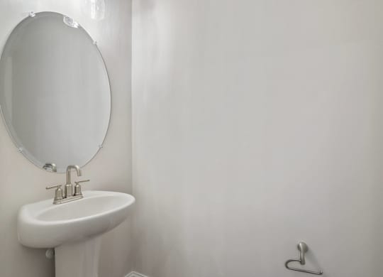 Half bathroom on the 1st floor