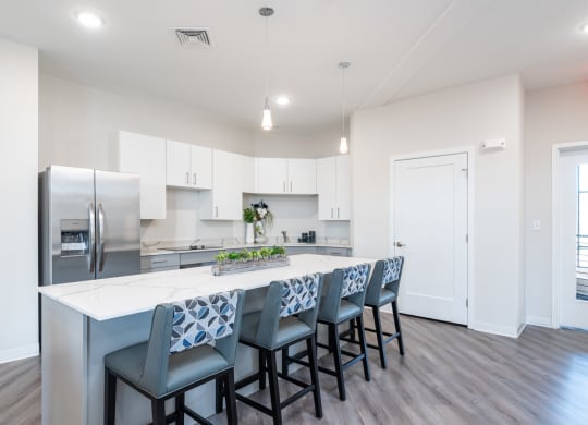Entertainment kitchen at the resident lounge