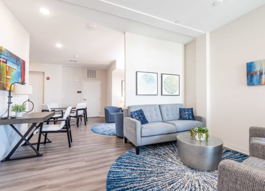 Resident lounge at Millside at Heritage Park