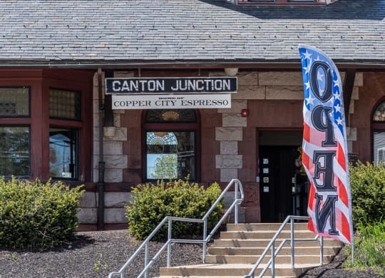 Canton Station Junction Commuter Rail Station near Millside Accessible