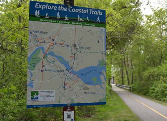 Map of park in amesbury