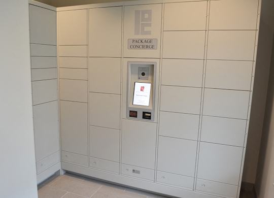 locker system for secure package deliveries