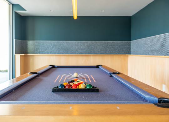 Pool Table at the Mastlight
