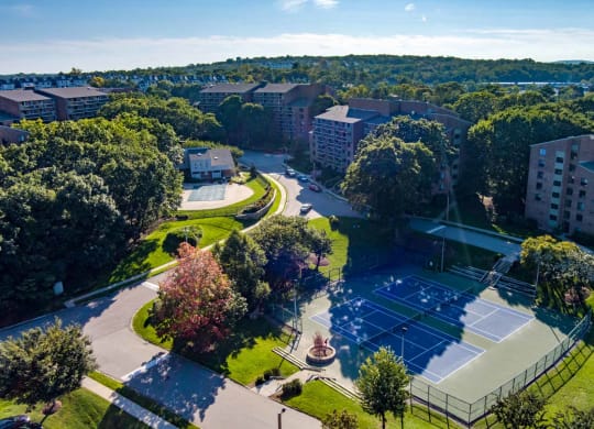 Faxon Commons Aerial View
