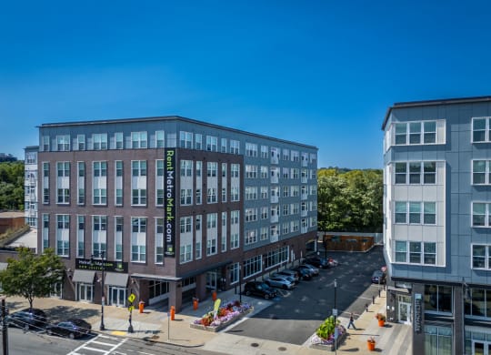 main view of the office building