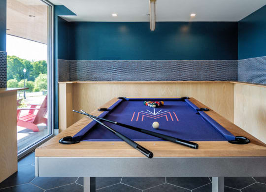 Pooltable for Residents and Friends