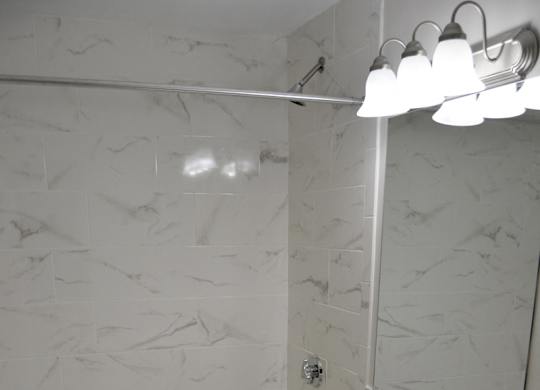 Renovated Bathroom Quincy Commons Apartments
