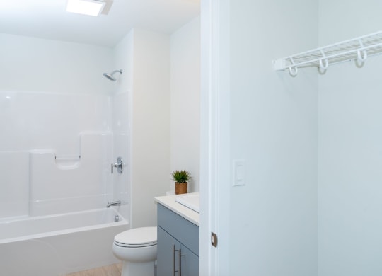 Station Square big closet and bathroom