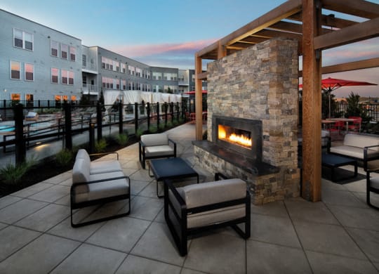 Outdoor Fire Lounge
