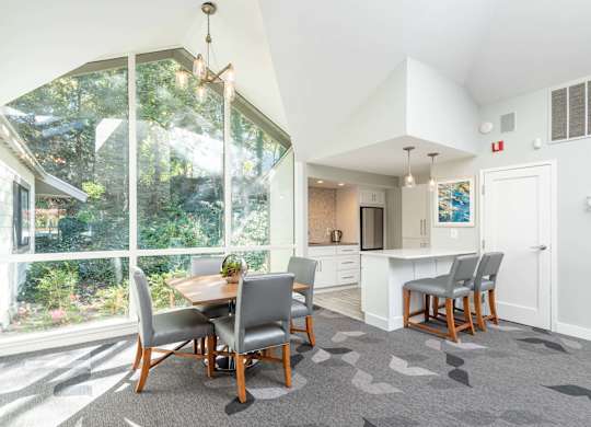 Entertainment kitchen at the Weymouth Commons clubhouse