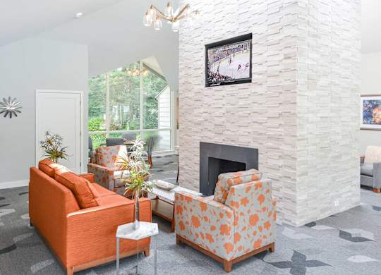 Resident Lounge Weymouth Commons Apartments