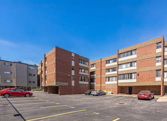 Rear Entrance and Parking Bates Hill Apartments Pittsburgh, Pennsylvania