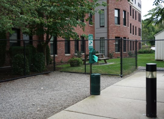 Pet Walking Area Wilber School Apartments..