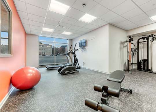 Resident  Fitness Center  at Niagara Square, Buffalo, NY, 14201