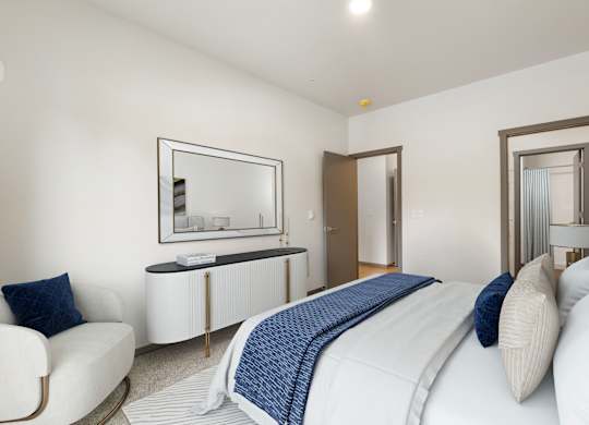 Red Cedar Master Bedroom Furnished