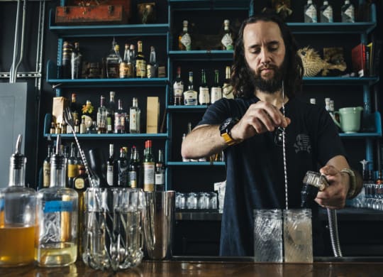 Bar Counter at Morse, Washington