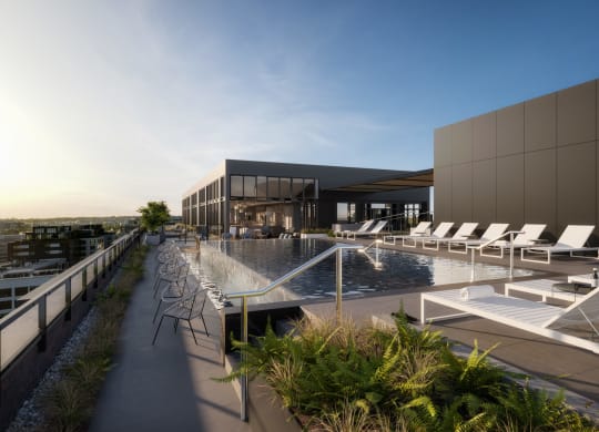 Rooftop Pool at Morse, Washington, DC