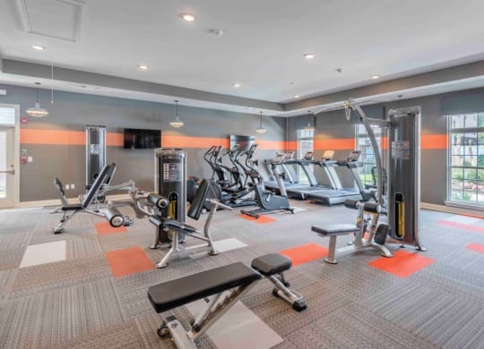 State of the Art Fitness Center at The Met Apartment Homes, Hattiesburg, 35402