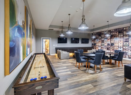 Clubhouse Game Room at The Met Apartment Homes, MS, 35402