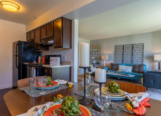 Dining And Kitchen at Hamilton Square Apartments, Westfield, 46074