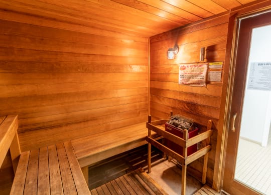 Sauna Room at Walnut Creek Apartments, Kokomo