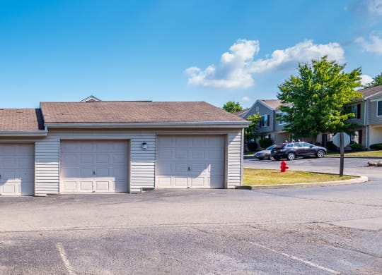 Garages Available at Meadow View Apartments and Townhomes, Springboro, 45066