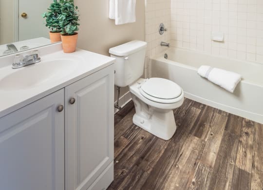 Luxurious Bathroom at Meadow View Apartments and Townhomes, Springboro, 45066