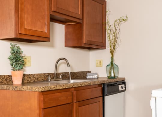 Kitchen Unit at Meadow View Apartments and Townhomes, Ohio