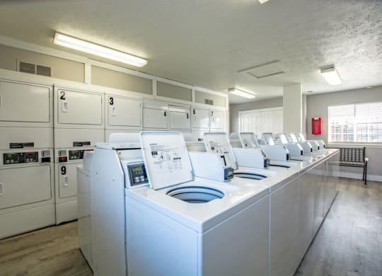 Spacious Laundry Room at Waterstone Place Apartments, Indianapolis