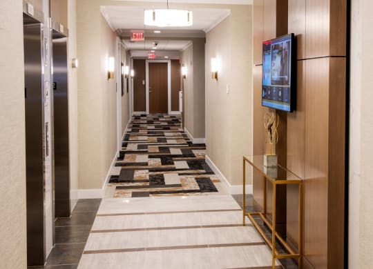 lobby at Nineteen North, Buffalo