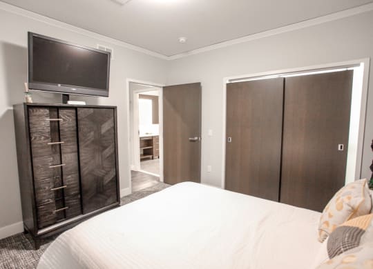 bedroom at Nineteen North, Buffalo, NY