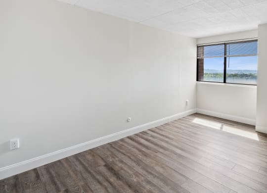 empty room at Walnut Towers at Frick Park, Pennsylvania