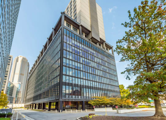 main view of the office building at The Washington at Chatham, Pittsburgh Pennsylvania