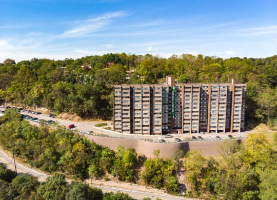 Exterior at Walnut Towers at Frick Park, Pittsburgh, PA