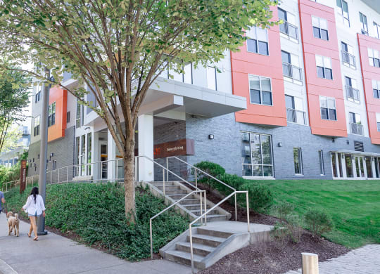 building exterior at Bakery Living in Pittsburgh, PA 15206