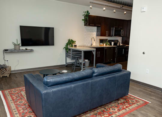 living room at Bakery Living in Pittsburgh, PA 15206
