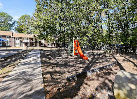 A Playground With a Slide at Fair Oaks Apartments, Little Rock, AR, 72204