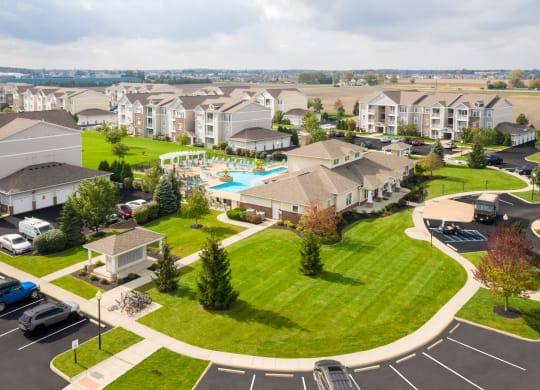 Aerial View at Waterstone Landing, Perrysburg, Ohio