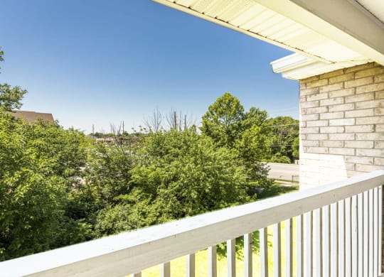 Balcony at Honey Creek, Indiana