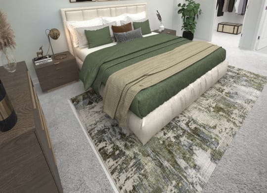Bedroom at Hilltop Apartments, Ohio, 45213-2638