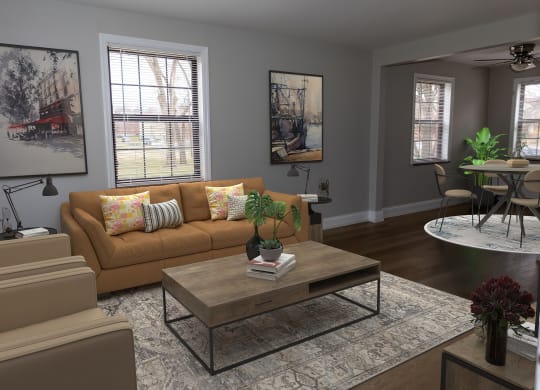 Lounge Area at Huntley Ridge, Kettering, OH, 45419