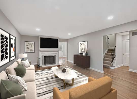 Lounge With TV at Indian Creek Apartments*, Ohio, 45236