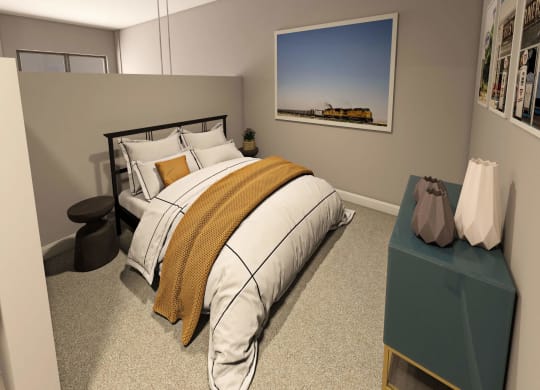 Spacious Bedroom at Adelphi Quarter, Columbus, OH