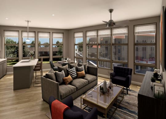 Clubroom at Adelphi Quarter, Columbus