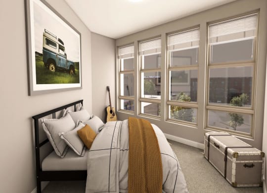 Gorgeous Bedroom at Adelphi Quarter, Columbus, Ohio