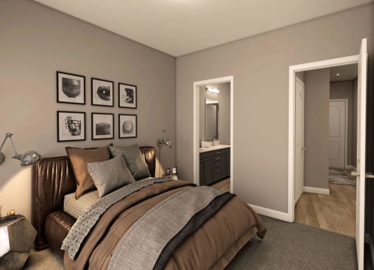 Large Bedroom at Adelphi Quarter, Ohio