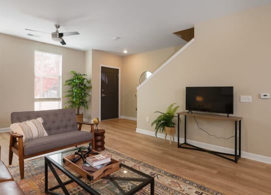 Living Area With TV at Adelphi Quarter, Ohio
