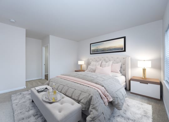 Comfortable Bedroom at Roebling Row, Covington, 41011-1720