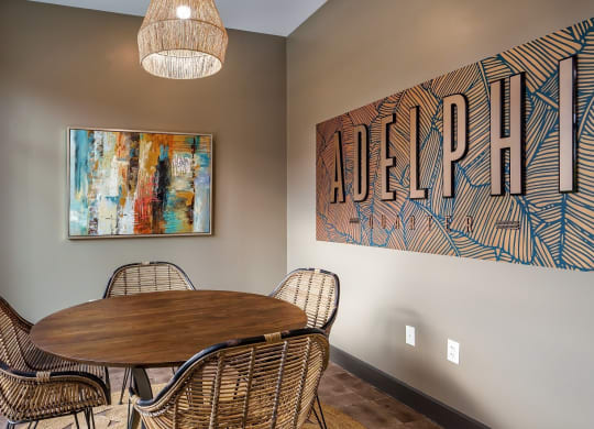 Dining Space at Adelphi Quarter, Columbus, 43203