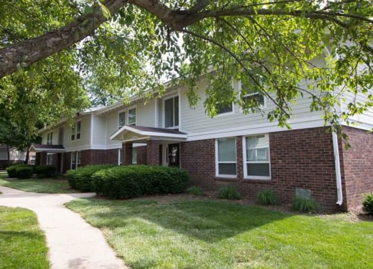 Building with a sidewalk in front of it at Summit at Keystone, Indianapolis, 46220